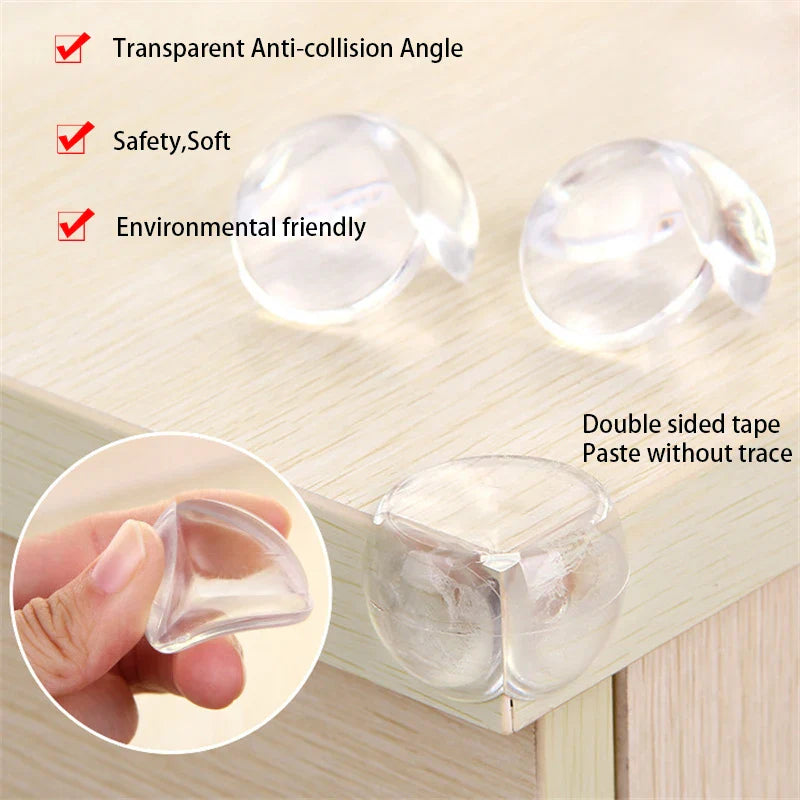 Safety First: Anti-Collision PVC Pad Child Safety Corner Guard - 10PCS