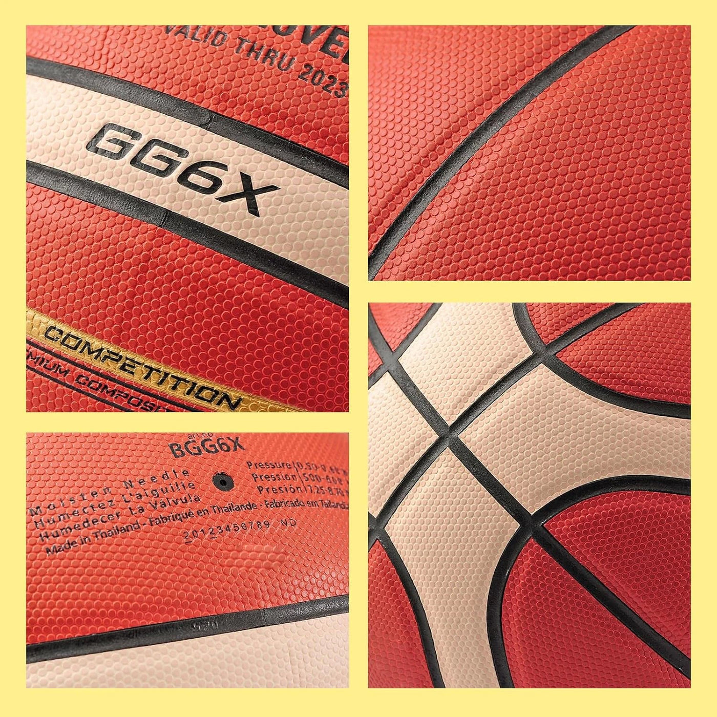 Molten Basketball PU Official Certification Competition Basketball