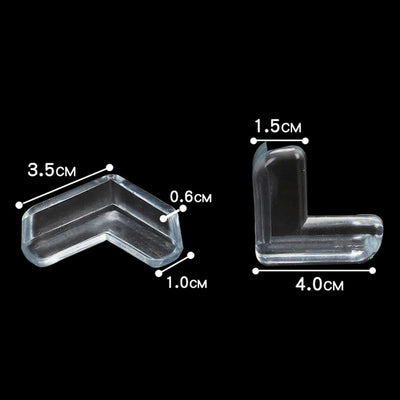 Safety First: Anti-Collision PVC Pad Child Safety Corner Guard - 10PCS