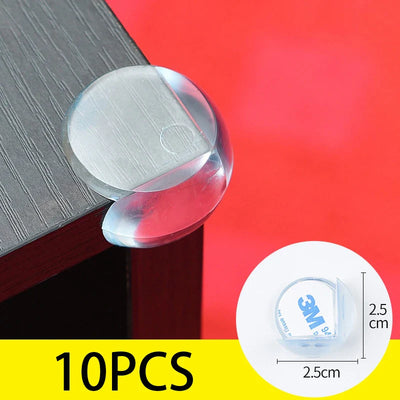 Safety First: Anti-Collision PVC Pad Child Safety Corner Guard - 10PCS