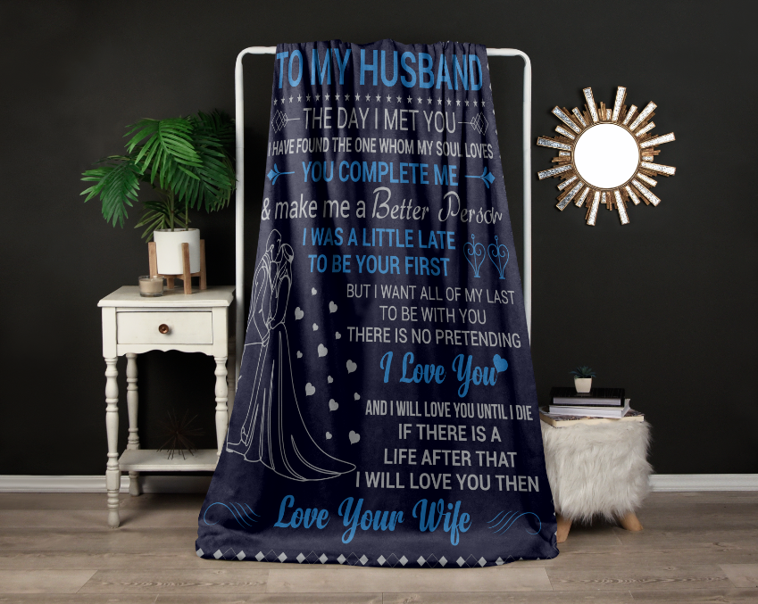 To My Husband | Fleece Blanket